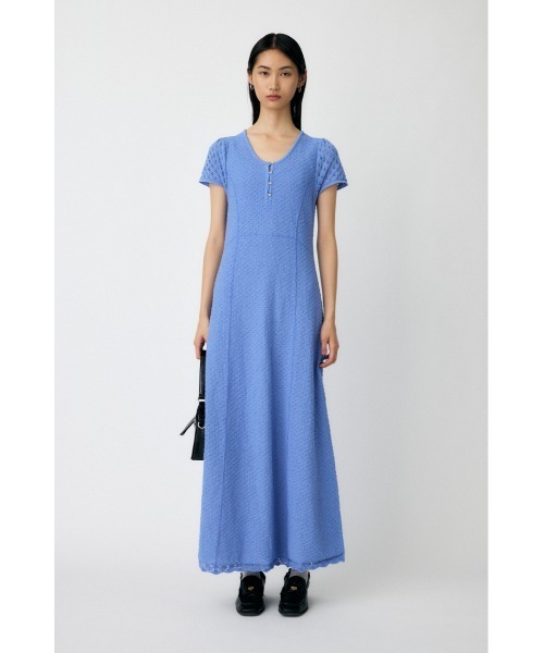 MERMAID LACE ドレス　マウジー　moussy レース　ワンピース　2 OPEN NECK MERMAID ドレス（ワンピース）｜MOUSSY（マウジー）の