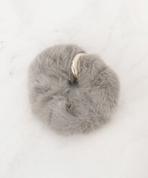 grove | フェイクファーメタルシュシュ(その他ヘアアクセサリー)