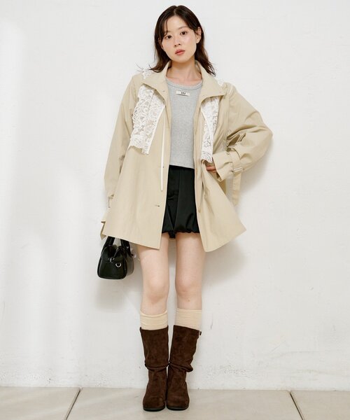 Kastane（カスタネ）の「【新色追加】バルーンショートパンツ（その他パンツ・レディース・ブラウン/アイボリー/ブラック・FREE）」の11枚目の写真