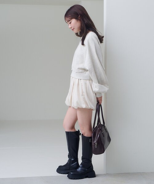 Kastane（カスタネ）の「【新色追加】バルーンショートパンツ（その他パンツ・レディース・ブラウン/アイボリー/ブラック・FREE）」の22枚目の写真