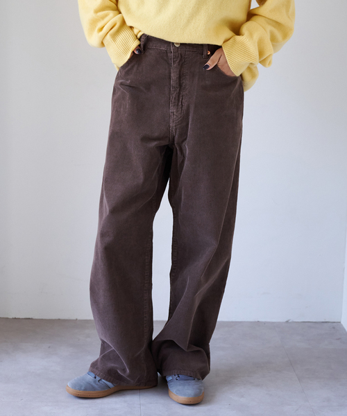 セール】ULTコールハイライズルーズ5PKT（デニムパンツ）｜OUTDOOR