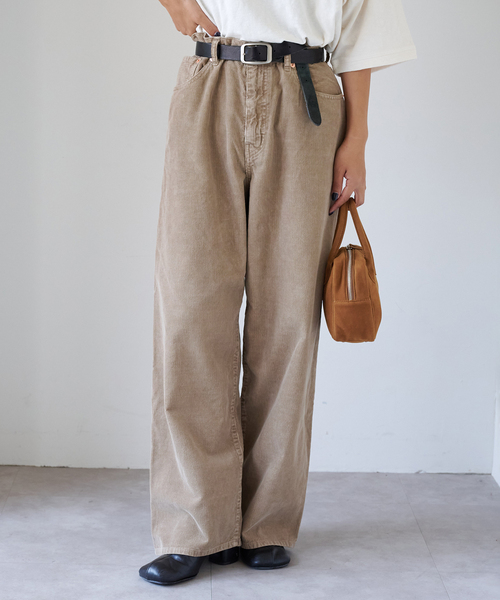 セール】ULTコールハイライズルーズ5PKT（デニムパンツ）｜OUTDOOR