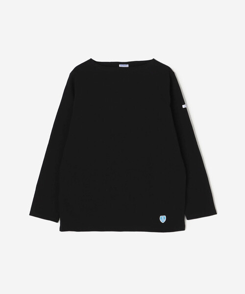 ORCIVAL（オーシバル）の「ORCIVAL | コットンロード フレンチバスクTシャツ WOMEN（Tシャツ/カットソー・レディース・グレー系その他/ブラウン系その他/ホワイト系その他6/ブルー系その他5/アイボリー/ブラック系その他/ダークブラウン/レッド系その他/ブルー系その他/ベージュ系その他/イエロー系その他/ホワイト系その他5/ブラック/ブラック系その他2/グレイッシュベージュ/グリーン系その他・1/0/2）」の5枚目の写真