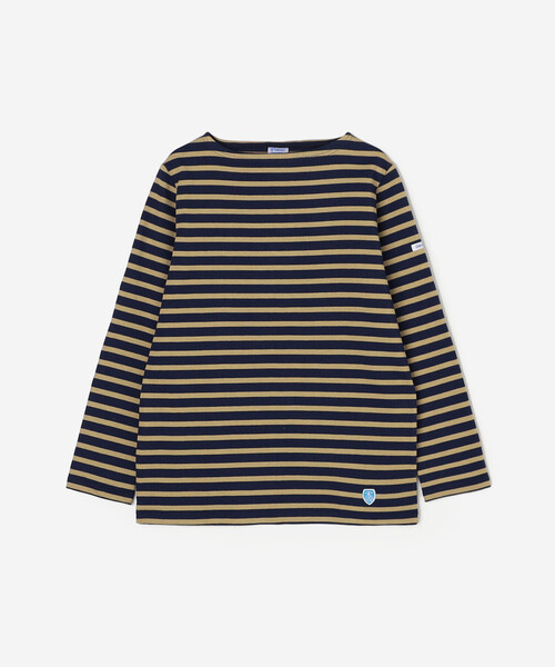 ORCIVAL（オーシバル）の「ORCIVAL | コットンロード フレンチバスクTシャツ WOMEN（Tシャツ/カットソー・レディース・グレー系その他/ブラウン系その他/ホワイト系その他6/ブルー系その他5/アイボリー/ブラック系その他/ダークブラウン/レッド系その他/ブルー系その他/ベージュ系その他/イエロー系その他/ホワイト系その他5/ブラック/ブラック系その他2/グレイッシュベージュ/グリーン系その他・1/0/2）」の18枚目の写真