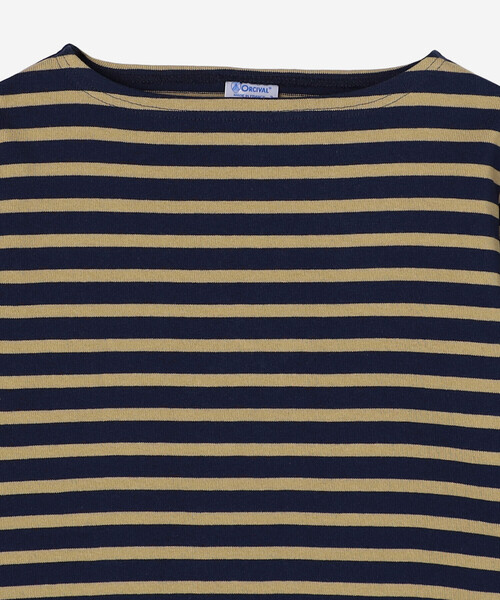 ORCIVAL（オーシバル）の「ORCIVAL | コットンロード フレンチバスクTシャツ WOMEN（Tシャツ/カットソー・レディース・グレー系その他/ブラウン系その他/ホワイト系その他6/ブルー系その他5/アイボリー/ブラック系その他/ダークブラウン/レッド系その他/ブルー系その他/ベージュ系その他/イエロー系その他/ホワイト系その他5/ブラック/ブラック系その他2/グレイッシュベージュ/グリーン系その他・1/0/2）」の20枚目の写真