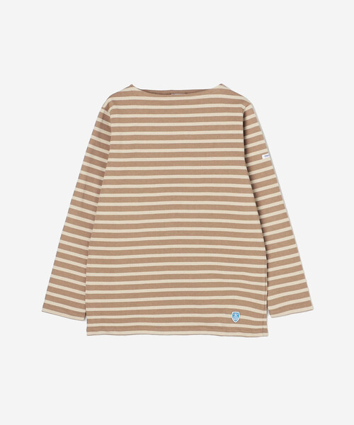 ORCIVAL（オーシバル）の「ORCIVAL | コットンロード フレンチバスクTシャツ WOMEN（Tシャツ/カットソー・レディース・グレー系その他/ブラウン系その他/ホワイト系その他6/ブルー系その他5/アイボリー/ブラック系その他/ダークブラウン/レッド系その他/ブルー系その他/ベージュ系その他/イエロー系その他/ホワイト系その他5/ブラック/ブラック系その他2/グレイッシュベージュ/グリーン系その他・1/0/2）」の17枚目の写真