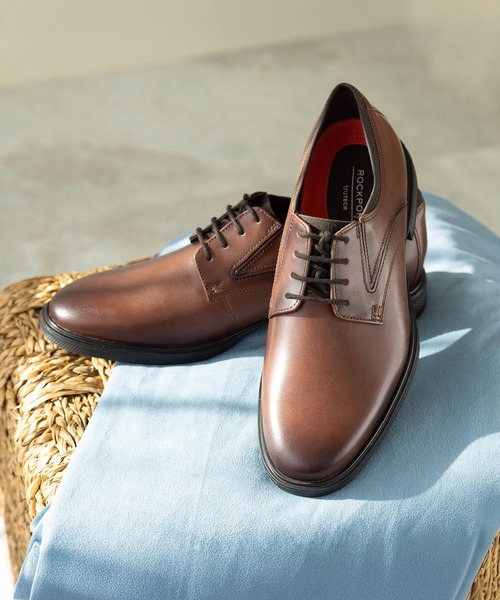 ROCKPORT(ロックポート)の「【MEN】KEELAN/キーラン プレーントゥ(ドレスシューズ・メンズ・ブラウン・26.5cm/26.0cm/25.5cm/25.0cm/24.5cm/28.0cm/27.5cm/27.0cm)」の10枚目の写真