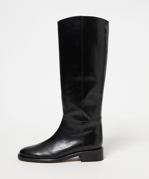 未使用品⭐️オデットエオディール ロングブーツ ブラック 23㎝　日本製 セール】ニュークラシック ロングブーツ35↑（ブーツ）｜ODETTE E