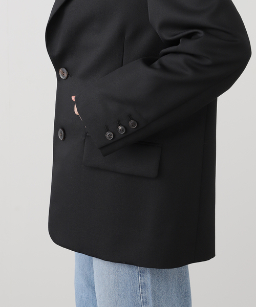 IENA LA BOUCLE（イエナラブークル）の「IENA LA BOUCLE ウールモヘヤ2Bジャケット（テーラードジャケット・レディース・ブラック・FREE）」の15枚目の写真