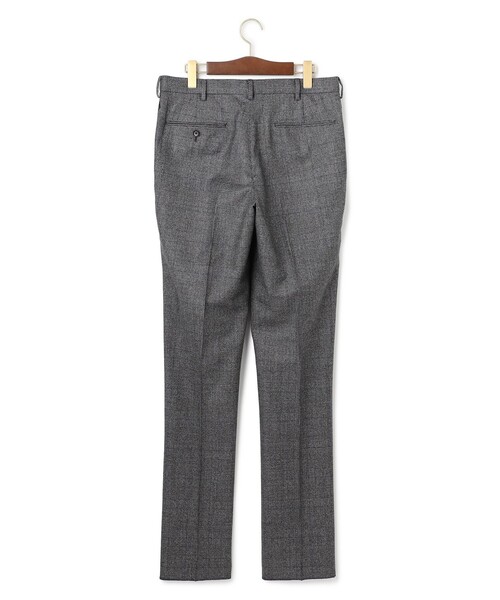 J.PRESS(ジェイプレス)の「【ストレッチ / 洗える】トリートメントウールグレナガード スラックス(スラックス・メンズ・ネイビー系4・94/91/88/85/82/79/76)」の2枚目の写真