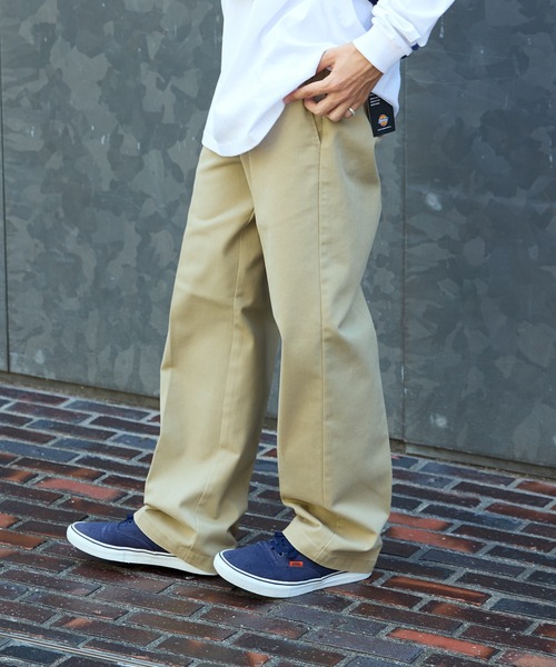 Dickies(ディッキーズ)の「Dickies/ディッキーズ Vintage Wash 874 original Work Pants ヴィンテージウォッシュ ワークパンツ(チノパンツ・メンズ・チャコール/ネイビー/ベージュ/ブラック・28/30/32/34)」の16枚目の写真