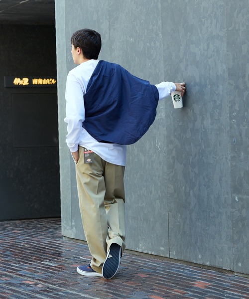 Dickies(ディッキーズ)の「Dickies/ディッキーズ Vintage Wash 874 original Work Pants ヴィンテージウォッシュ ワークパンツ(チノパンツ・メンズ・チャコール/ネイビー/ベージュ/ブラック・28/30/32/34)」の5枚目の写真