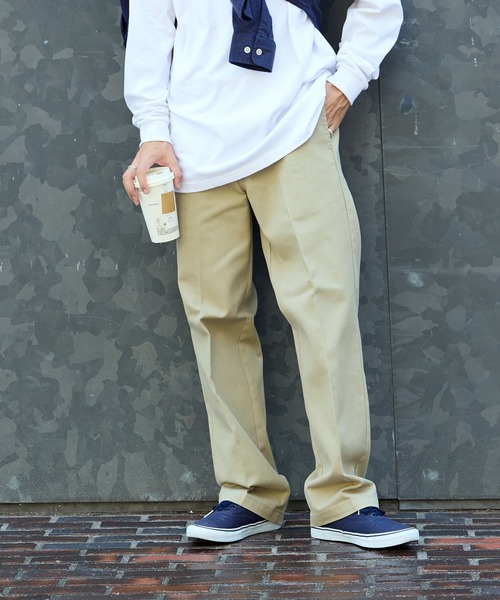 Dickies(ディッキーズ)の「Dickies/ディッキーズ Vintage Wash 874 original Work Pants ヴィンテージウォッシュ ワークパンツ(チノパンツ・メンズ・チャコール/ネイビー/ベージュ/ブラック・28/30/32/34)」の15枚目の写真