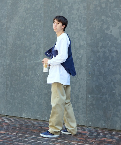 Dickies(ディッキーズ)の「Dickies/ディッキーズ Vintage Wash 874 original Work Pants ヴィンテージウォッシュ ワークパンツ(チノパンツ・メンズ・チャコール/ネイビー/ベージュ/ブラック・28/30/32/34)」の9枚目の写真