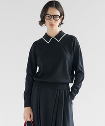 23区（ニジュウサンク）の「リュクスピュアカシミヤ ボートネック