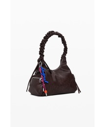 Desigual | Gathered charm hobo bag / ギャザーハンドルチャームホーボーバッグ(ハンドバッグ)