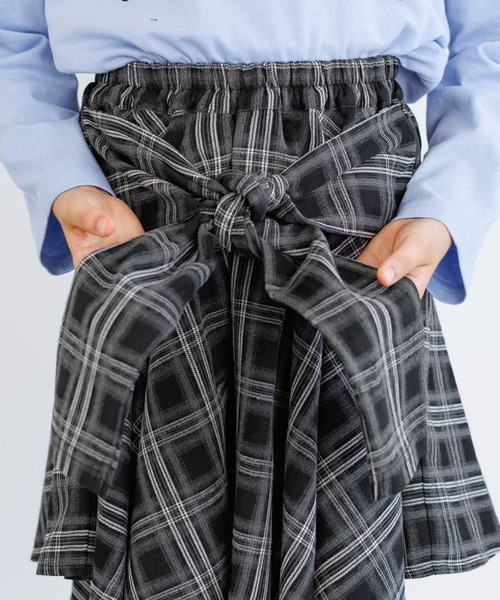 coca(coca)(コカ)の「キッズ チェックシャツ腰巻風スカート(スカート・キッズ・A/B・120/150/130/140)」の12枚目の写真