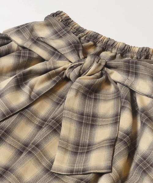 coca(coca)(コカ)の「キッズ チェックシャツ腰巻風スカート(スカート・キッズ・A/B・120/150/130/140)」の16枚目の写真