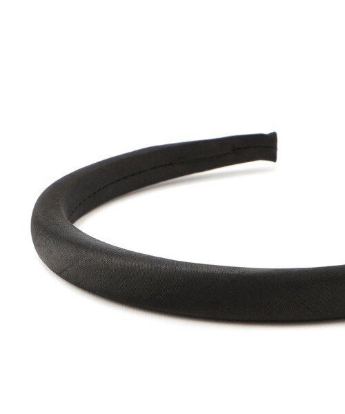 ROPE' PICNIC(ロペピクニック)の「プレート付きサテンカチューシャ(カチューシャ・レディース・ブラック/ブラウン系その他2/ベージュ系その他・FREE)」の11枚目の写真