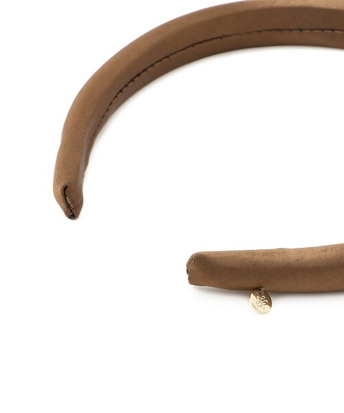 ROPE' PICNIC(ロペピクニック)の「プレート付きサテンカチューシャ(カチューシャ・レディース・ブラック/ブラウン系その他2/ベージュ系その他・FREE)」の16枚目の写真