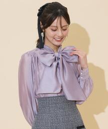 WILLSELECTION | ボリュームリボンタイブラウス(シャツ/ブラウス)