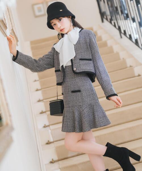 WILLSELECTION（ウィルセレクション）の「ボリュームリボンタイブラウス（シャツ/ブラウス・レディース・ラベンダー/ブラック/オフホワイト・FREE）」の4枚目の写真