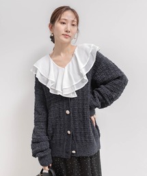 RANDA | ラメファンシーヤーンニットカーディガン(カーディガン/ボレロ)