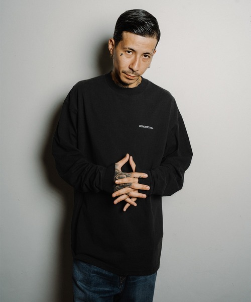 Subciety(サブサエティ)の「Damage logo tee(Tシャツ/カットソー・メンズ・ブラック/ホワイト・MEDIUM/LARGE/X-LARGE/SMALL)」の13枚目の写真
