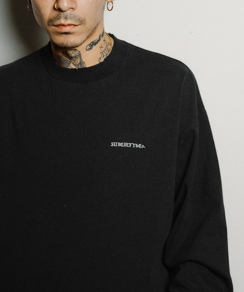 Subciety(サブサエティ)の「Damage logo tee(Tシャツ/カットソー・メンズ・ブラック/ホワイト・MEDIUM/LARGE/X-LARGE/SMALL)」の15枚目の写真