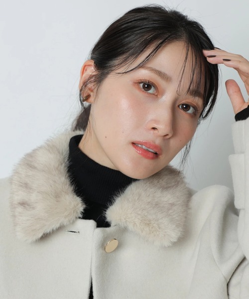 ステンカラーショートコート（ダウンジャケット/コート）｜Apuweiser