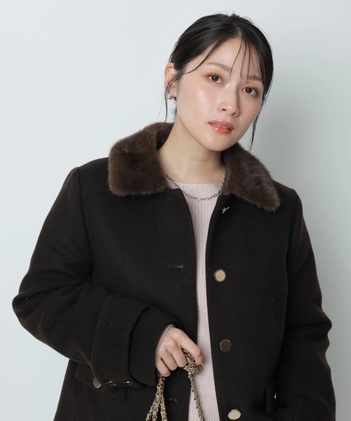 アプワイザーリッシェ　ステンカラージャコット アプワイザーリッシェApuweiser-riche ステンカラージャコット