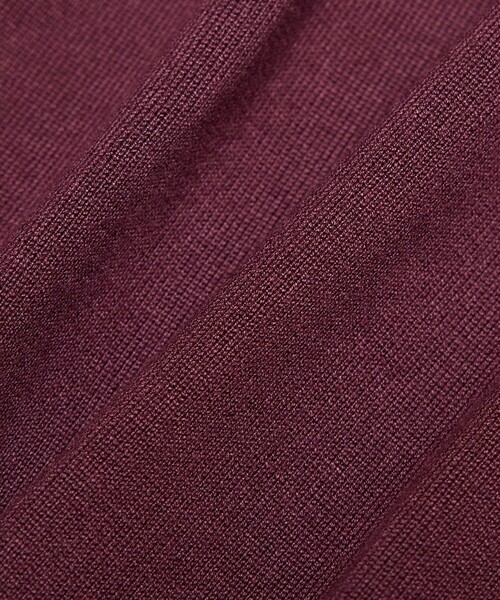 DESIGNWORKS(デザインワークス)の「【定番人気 】カシミヤタッチ クルーネック ニット(ニット/セーター・メンズ・エンジ/グレー/パープル・46/48/50)」の5枚目の写真