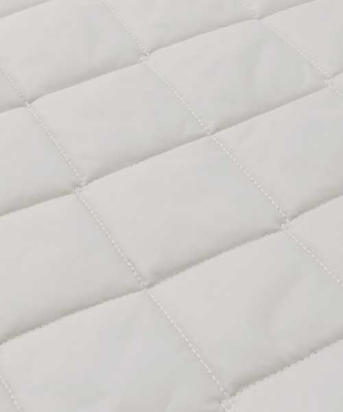 LAVENHAM（ラベンハム）の「【LAVENHAM for ADAM ET ROPE'】別注 CHANTRY（ナイロンジャケット・レディース・オフホワイト/ブラック・M/S）」の9枚目の写真