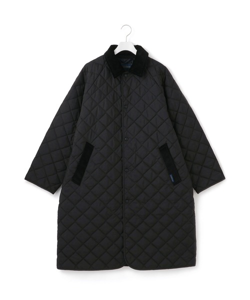 LAVENHAM（ラベンハム）の「【LAVENHAM for ADAM ET ROPE'】別注 CHANTRY（ナイロンジャケット・レディース・オフホワイト/ブラック・M/S）」の10枚目の写真