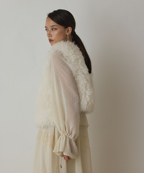 ショ－トファ－ジレ（その他アウター）｜GRACE CONTINENTAL（グレース