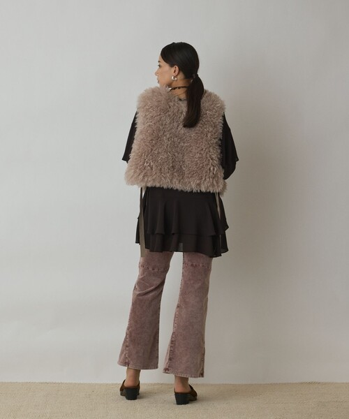 ショ－トファ－ジレ（その他アウター）｜GRACE CONTINENTAL（グレース