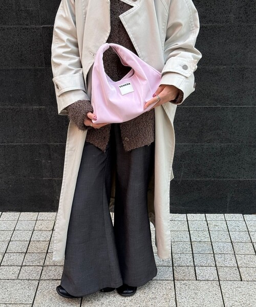 EMMEL REFINES(エメルリファインズ)の「<TENERA>ワンハンドル バッグ< Select by EMMEL REFINES >(トートバッグ・レディース・ライトピンク・FREE)」の9枚目の写真