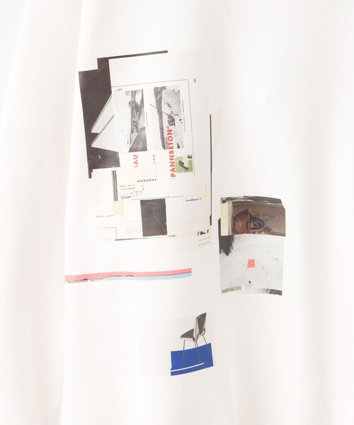 LOVELESS（ラブレス）の「【Collage Print Sweatshirt ＂artwork by Shohei Yoshida】WOMEN コラボレーション スウェット（Tシャツ/カットソー・レディース・オフホワイト・36）」の9枚目の写真