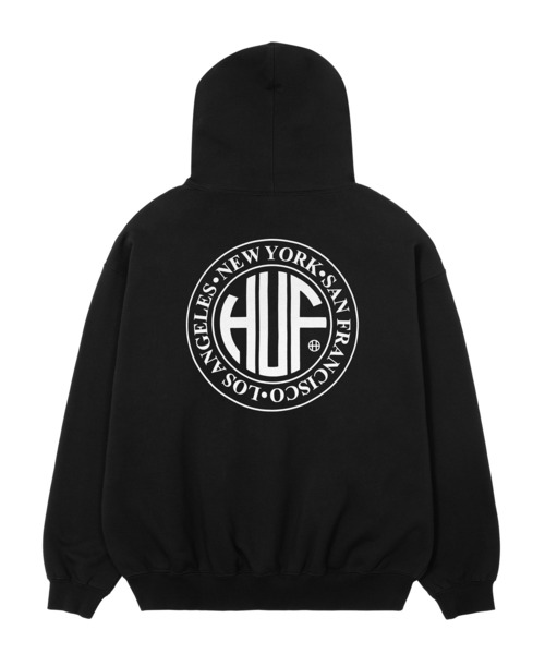 HUF（ハフ）の「REGIONAL HOODIE（パーカー・メンズ・イエロー系その他/ブラック/アッシュグレー・XL/L/M/S/XXL/XS）」の12枚目の写真