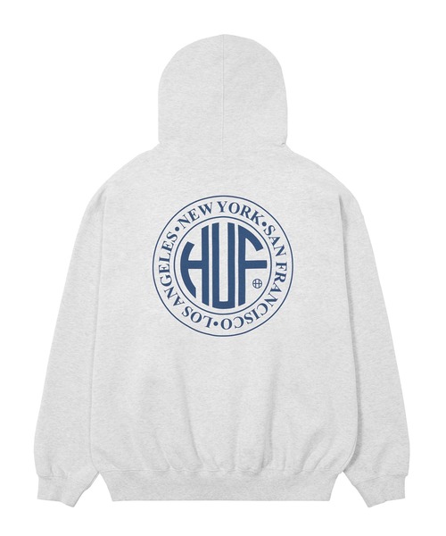 HUF（ハフ）の「REGIONAL HOODIE（パーカー・メンズ・イエロー系その他/ブラック/アッシュグレー・XL/L/M/S/XXL/XS）」の5枚目の写真