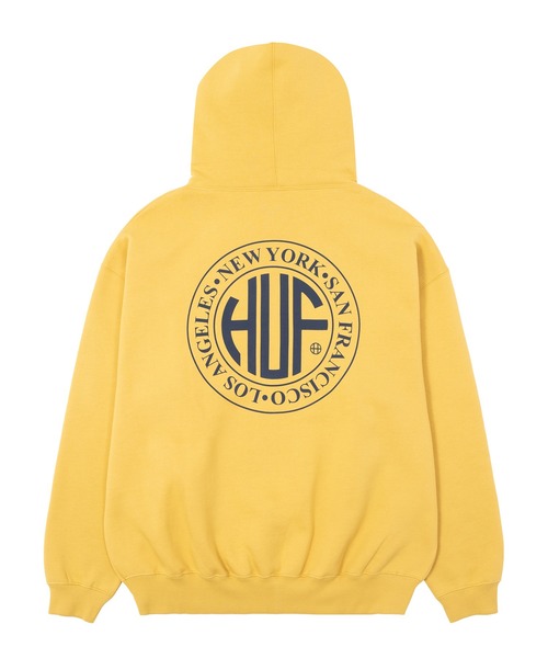 HUF（ハフ）の「REGIONAL HOODIE（パーカー・メンズ・イエロー系その他/ブラック/アッシュグレー・XL/L/M/S/XXL/XS）」の7枚目の写真