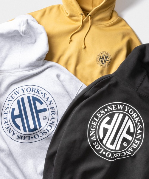 HUF（ハフ）の「REGIONAL HOODIE（パーカー・メンズ・イエロー系その他/ブラック/アッシュグレー・XL/L/M/S/XXL/XS）」の11枚目の写真
