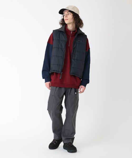Columbia(コロンビア)の「防寒 Columbia/ダウンドラフト ベスト/コロンビア(ベスト・メンズ・ブラック/グリーン/ベージュ・S/L/XL/M)」の19枚目の写真