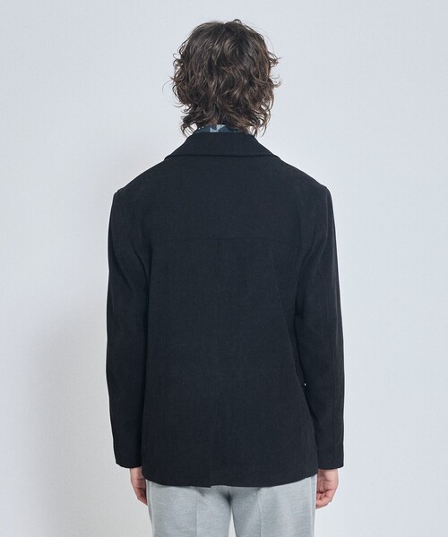 ABAHOUSE(アバハウス)の「綾スウェード ストレッチ ジャケット(テーラードジャケット・メンズ・ブラック/ブラウン・46/48/50)」の5枚目の写真