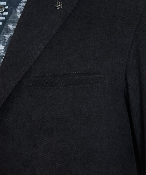 ABAHOUSE(アバハウス)の「綾スウェード ストレッチ ジャケット(テーラードジャケット・メンズ・ブラック/ブラウン・46/48/50)」の9枚目の写真