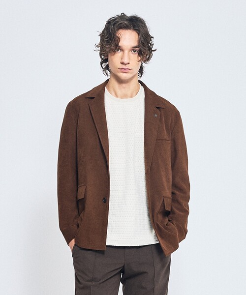 ABAHOUSE(アバハウス)の「綾スウェード ストレッチ ジャケット(テーラードジャケット・メンズ・ブラック/ブラウン・46/48/50)」の17枚目の写真