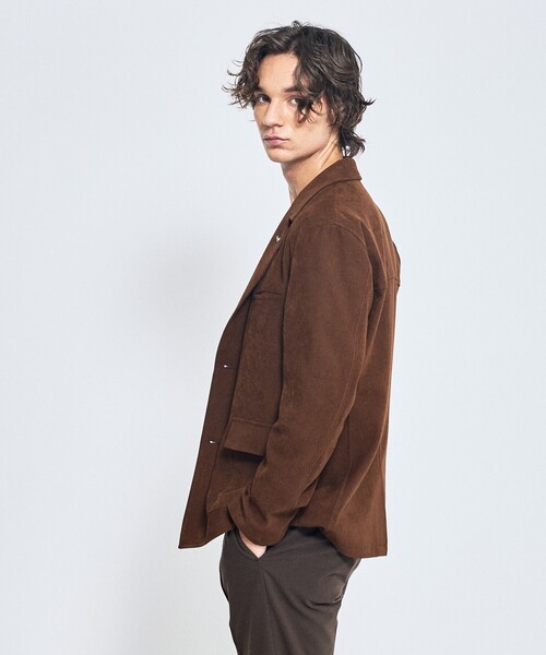ABAHOUSE(アバハウス)の「綾スウェード ストレッチ ジャケット(テーラードジャケット・メンズ・ブラック/ブラウン・46/48/50)」の18枚目の写真