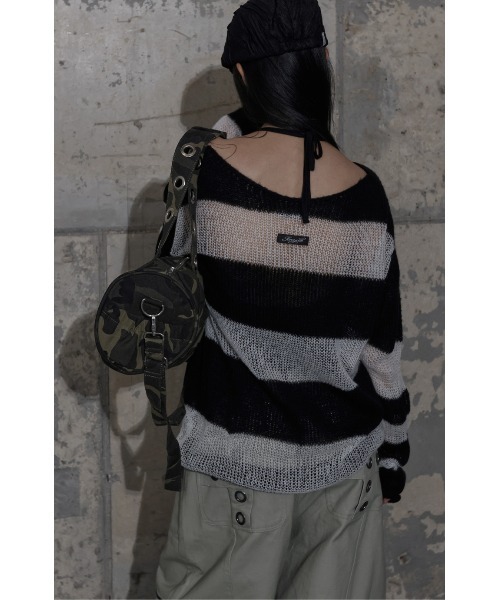 FANCY CLUB（ファンシークラブ）の「A'GEM/9 × .kom 『FANCY CLUB/ファンシークラブ』 2-WAY STRAP SLEEVELESS/2WAY ストラップ キャミソール（キャミソール・レディース・ブラック・FREE）」の9枚目の写真