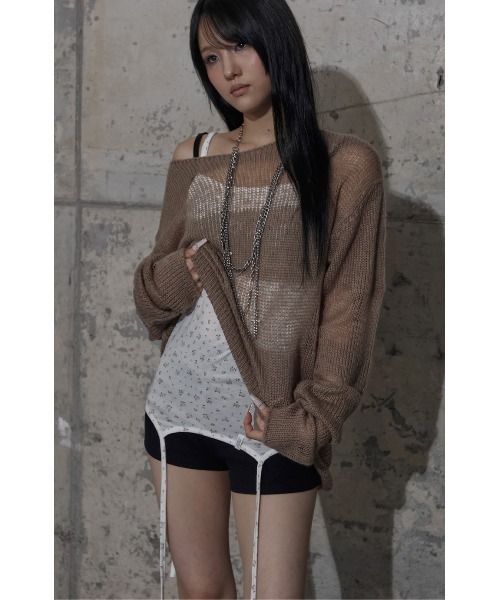 FANCY CLUB（ファンシークラブ）の「A'GEM/9 × .kom 『FANCY CLUB/ファンシークラブ』 2-WAY STRAP SLEEVELESS/2WAY ストラップ キャミソール（キャミソール・レディース・ブラック・FREE）」の15枚目の写真