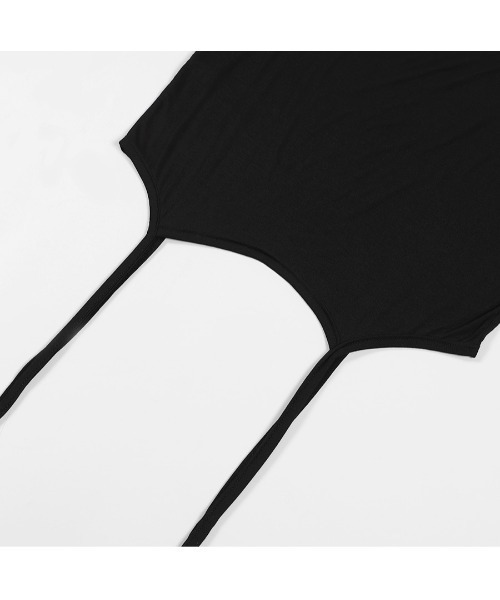 FANCY CLUB（ファンシークラブ）の「A'GEM/9 × .kom 『FANCY CLUB/ファンシークラブ』 2-WAY STRAP SLEEVELESS/2WAY ストラップ キャミソール（キャミソール・レディース・ブラック・FREE）」の22枚目の写真